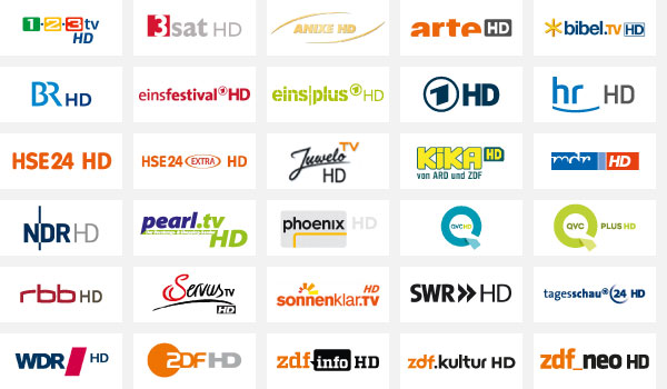Fernsehen in HD und UHD